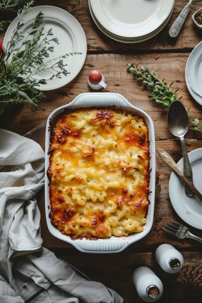 Baked Tini Mac and Cheese Recipe with Crispy Topping